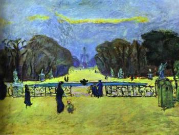 Pierre Bonnard : Gardens of Tuileries